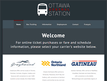 Tablet Screenshot of ottawacentralstation.com